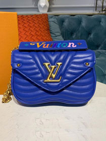 2020 louis vuitton original calfskin new wave camera bag M53901 blue