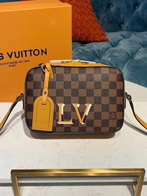 2019 louis vuitton original damier ebene santa monica bag N40178 yellow