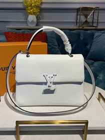 2020 louis vuitton original epi leather grenelle mm M53690 white