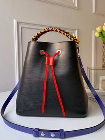 2019 louis vuitton original epi leather neonoe bag M54369 black