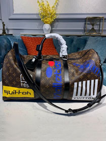 2019 louis vuitton original monogram canvas keepall bandouliere 50 M44642
