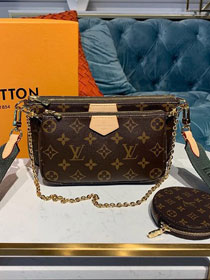 2021 louis vuitton original monogram multi pochette M44813