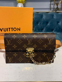 2019 louis vuitton original monogram s lock belt pouch pm M44667