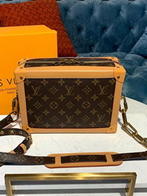 2019 louis vuitton original monogram soft trunk m44478 coffee