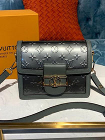 2020 louis vuitton original monogram vernis mini dauphine m44580 silver
