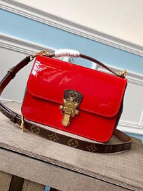 2020 louis vuitton original patent calfskin cherrywood BB handbag M52686 red