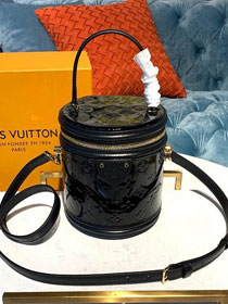 louis vuitton original vernis calfskin cannes handbag M53997 black