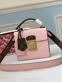 2020 louis vuitton original vernis leather spring street bag m90468 pink