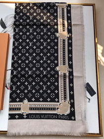 2020 louis vuitton top quality cashmere scarf L406 beige