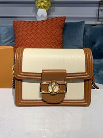 2020 Louis vuitton original epi leather mini dauphine M90499 beige
