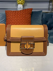 2020 Louis vuitton original epi leather mini dauphine M90499 yellow