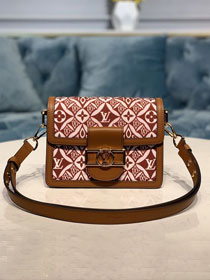 2020 Louis vuitton original monogram dauphine pm M57215 bordeaux