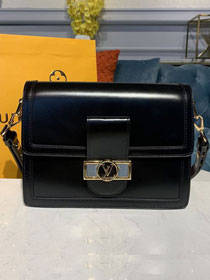 2020 Louis vuitton original smooth calfskin dauphine mm M55821 black