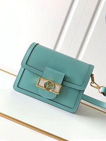 2020 Louis vuitton original smooth calfskin mini dauphine m55837 blue