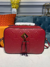 2020 louis vuitton monogram empreinte saintonge bag M44606 cherry berry