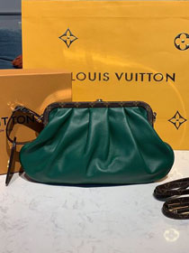 2020 louis vuitton original calfskin boursicot pouch M67606 green&brown