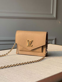 2020 louis vuitton original calfskin mini mylockme chain pochette M69204 khaki