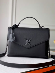 2020 louis vuitton original calfskin mylockme bag M54849 black