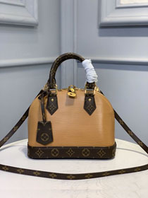 2020 louis vuitton original epi leather alma BB M40302 coffee