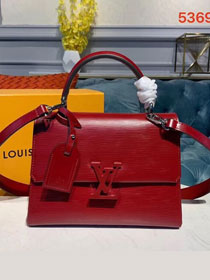2020 louis vuitton original epi leather grenelle mm M53695 cherry berry