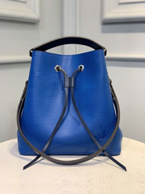 2020 louis vuitton original epi leather neonoe bag M55935 blue