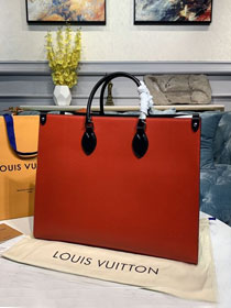 2020 louis vuitton original epi leather onthego tote bag M56229 red