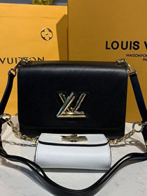 2020 louis vuitton original epi leather twist mm M50282 black