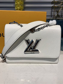 2020 louis vuitton original epi leather twist mm M55411 white