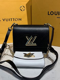 2020 louis vuitton original epi leather twist pm M50280 black