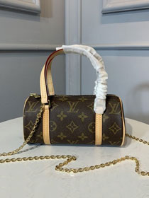 2020 louis vuitton original monogram canvas papillon pm m51384