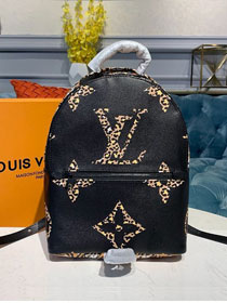 2020 louis vuitton original monogram palm springs backpack M44718 black