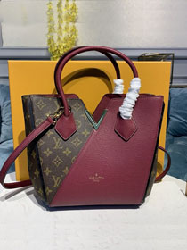 2020 louis vuitton original monogram small kimono bag M41856 burgundy