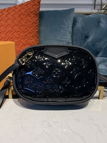 2020 louis vuitton original monogram vernis leather beltbag M90464 black