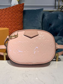 2020 louis vuitton original monogram vernis leather beltbag M90531 pink