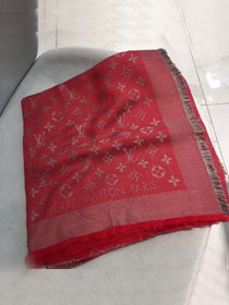 2020 louis vuitton top quality silk scarf L568 red&silver