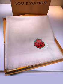 2020 louis vuitton top quality cashmere scarf L410 beige