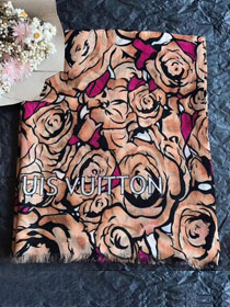 2020 louis vuitton top quality cashmere scarf L418 yellow