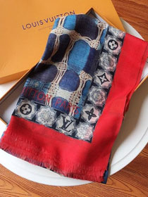 2020 louis vuitton top quality cashmere scarf L421 red