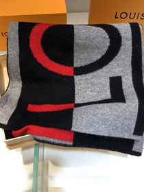 2020 louis vuitton top quality cashmere scarf L448 black