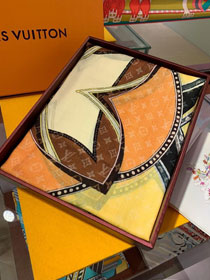 2020 louis vuitton top quality cashmere scarf L453 yellow