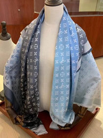 2020 louis vuitton top quality cashmere scarf L462 blue