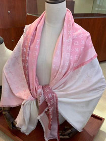 2020 louis vuitton top quality cashmere scarf L462 pink