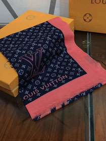 2020 louis vuitton top quality cashmere scarf L468 blue
