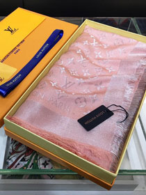 2020 louis vuitton top quality cashmere scarf L490 pink