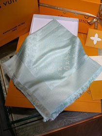 2020 louis vuitton top quality cashmere scarf L495 light blue