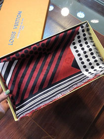 2020 louis vuitton top quality cashmere scarf L503 red