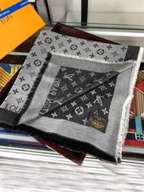 2020 louis vuitton top quality cashmere scarf L507 grey