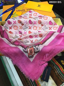 2020 louis vuitton top quality cashmere scarf L519 pink