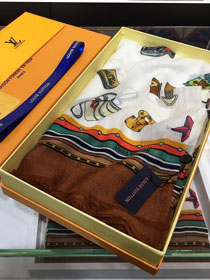 2020 louis vuitton top quality cashmere scarf L524 white