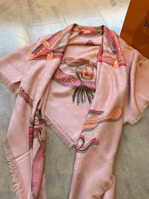 2020 louis vuitton top quality cashmere scarf L529 pink